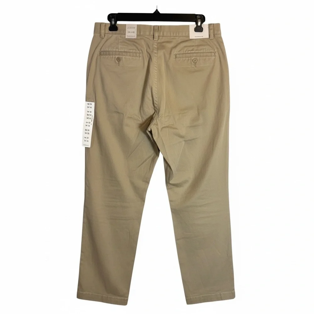J. Crew Relaxed Fit Plain Front Khaki’s